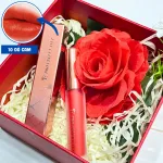 Embisu Pro Vel Tint Hàn Quốc: Set 10 son kem nhung lì hộp hoa rơm nhiều màu