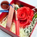 Embisu Pro Vel Tint Hàn Quốc: Set 10 son kem nhung lì hộp hoa rơm nhiều màu