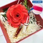 Bảng giá sỉ set Hộp Quà Tặng Son Môi Love M.O.I Màu Vàng - Son Moi 3 Màu - Hộp Hoa Rơm Nhiều Màu
