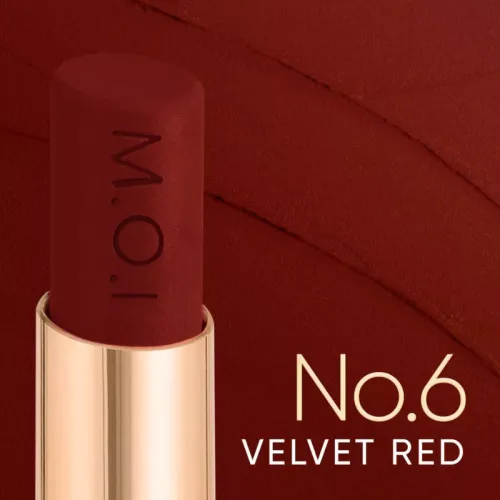 Set Hộp Quà Tặng Son Thỏi Cao Cấp Love MOI Phiên Bản Giới Hạn Có 6 Màu - Hộp Hoa Rơm Nhiều Màu