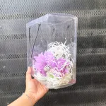 Set Phụ Kiện Giỏ Quà Tặng - Túi Hoa Đom Đóm 4 Hoa Xinh Xắn Có Nơ Nhiều Màu