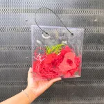 Set Phụ Kiện Giỏ Quà Tặng - Túi Hoa Đom Đóm 4 Hoa Xinh Xắn Có Nơ Nhiều Màu