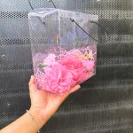 Set Phụ Kiện Giỏ Quà Tặng - Túi Hoa Đom Đóm 4 Hoa Xinh Xắn Có Nơ Nhiều Màu
