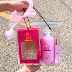 Set Phụ Kiện Giỏ Quà Tặng - Túi Trong Vuông Lót Giấy Rơm Thắt Nơ Xinh Xắn Nhiều Màu