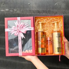 Đánh giá set Quà Tặng Bộ Dầu Gội Xả Loreal Paris Extraordinary Oil Smooth 440ml &amp; 1 Dầu Gội Hồng Mini