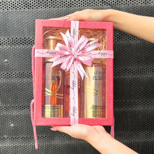 Đánh giá set Quà Tặng Bộ Dầu Gội Xả Loreal Paris Extraordinary Oil Smooth 440ml & 1 Dầu Gội Hồng Mini