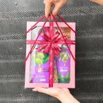 Sỉ set Quà Tặng Dầu Gội & Dầu Xả Palmolive Naturals Silky Straight (Set Màu Tím)