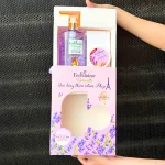 Set Quà Tặng Sữa Tắm Enchanteur Naturelle Hương Hoa Lavender &amp; Tẩy Tế Bào Chết Body (Set Màu Tím)