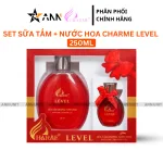 Phân phối set Quà Tặng Sữa Tắm Nước Hoa Charme Level 250ml + Nước Hoa Charme Level