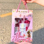 Bộ Purité sữa tắm Rose hoa hồng 850ml và Cherry Blossoms 250ml