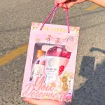 Bộ Purité sữa tắm Rose hoa hồng 850ml và Cherry Blossoms 250ml