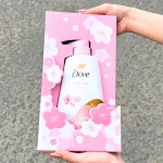Set Quà Tặng Sữa Tắm Serum Dove Pro-Ceramide Radiance Hoa Anh Đào 500ml