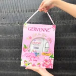 Bộ Gervenne Sữa Tắm Trắng Da Hương Nước Hoa và Lăn Khử Mùi