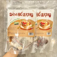 Bảng giá sỉ set Sâm Bổ Lượng Hương Vị Thơm Ngon 350g