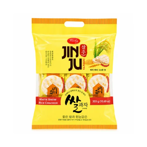 Bánh Gạo Jinju Richy Vị Ngọt Hàn Quốc 303g phù hợp để tham khảo khi chọn Jinju Richy