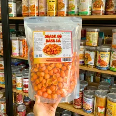 Phân phối snack Sò Hành Lá 500g Túi Zip Bạc