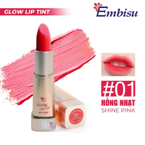 Bảng giá sỉ son Dưỡng Ẩm Môi Hàn Quốc Embisu Glowp Lip Tint