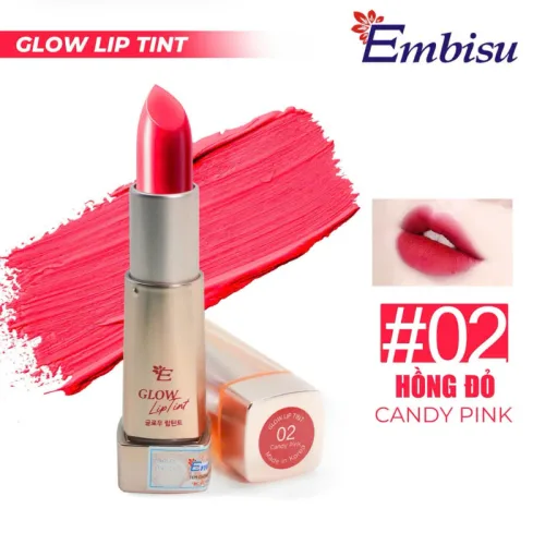 Bảng giá sỉ son Dưỡng Ẩm Môi Hàn Quốc Embisu Glowp Lip Tint