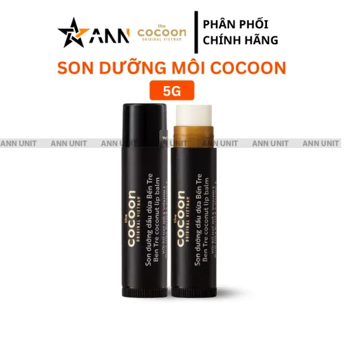 Bảng giá sỉ son Dưỡng Môi Cocoon 5g - Son Cocoon Giúp Môi Mềm Mịn