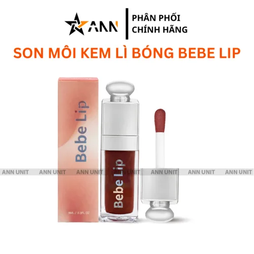 Thân son trong suốt giúp màu hiện ngay khi cầm — Son Môi Bebe Lip Son Kem