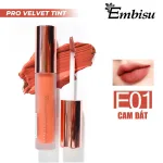 Son Môi Kem Nhung Lì Hàn Quốc Embisu Pro Vel Tint