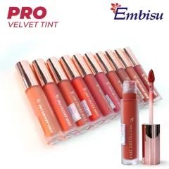 Son Môi Kem Nhung Lì Hàn Quốc Embisu Pro Vel Tint
