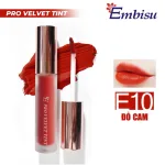 Son Môi Kem Nhung Lì Hàn Quốc Embisu Pro Vel Tint