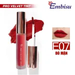 Son Môi Kem Nhung Lì Hàn Quốc Embisu Pro Vel Tint