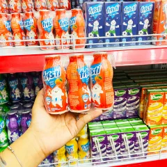 Sỉ sữa Chua Uống FRISTI Hương Cam Lốc 6 Chai (80ml/Chai) - Màu Cam