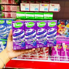 Sữa Chua Uống Yomost Vị Nho Lốc 4 Hộp (170ml/Hộp)