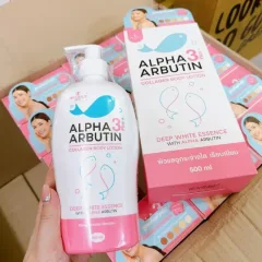 Sữa Dưỡng Thể Alpha Arbutin Collagen Lotion Dưỡng Trắng Da 500ml Precious