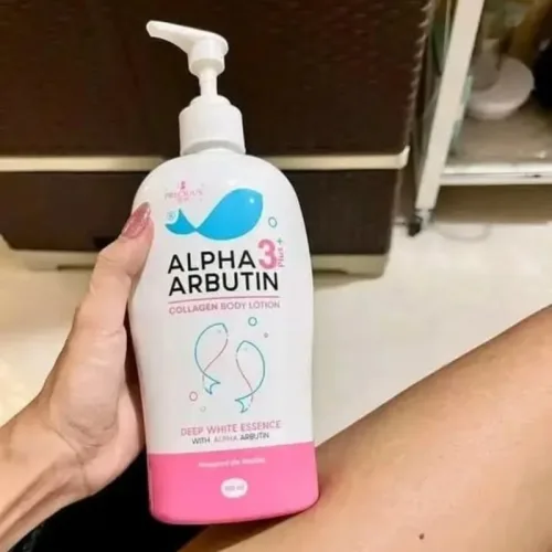 Sữa dưỡng thể Precious Alpha Arbutin 3 Plus + Collagen 500ml