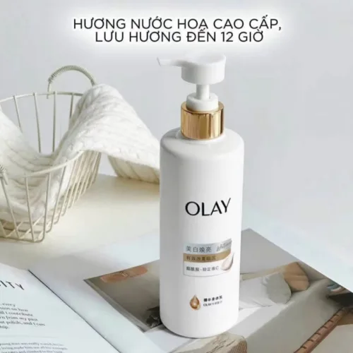 Sữa Dưỡng Thể Olay Whitening Dưỡng Sáng Da 260g - Màu Vàng