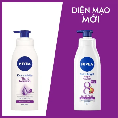 Phân phối sữa Dưỡng Thể Nivea Ban Đêm 350ml - Hỗ Trợ Cấp Ẩm Dưỡng Sáng Da
