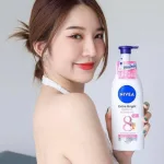Phân phối sữa Dưỡng Thể Nivea Dưỡng Da Sáng Mịn 350ml Màu Hồng - Ban Ngày