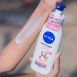 Phân phối sữa Dưỡng Thể Nivea Dưỡng Da Sáng Mịn 350ml Màu Hồng - Ban Ngày