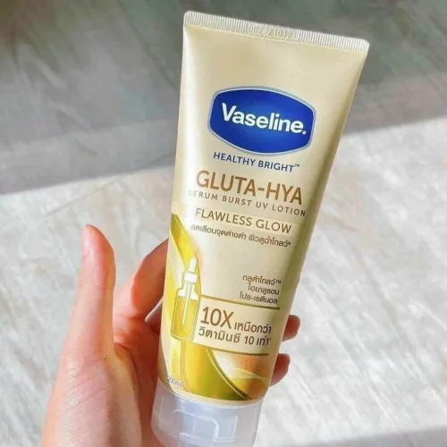 Sữa dưỡng thể Vaseline Healthy Bright Gluta Hya Flawless Glow 330ml