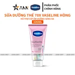 Sỉ sữa Dưỡng Thể Vaseline 70X Màu Hồng 300ml (Hàng nhập khẩu có tem phụ) - Phiên Bản Mới