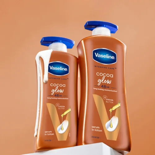 Sữa dưỡng thể Vaseline Cocoa Radiant Intensive Care màu nâu, 725ml