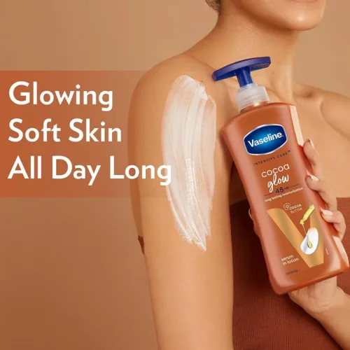 Sữa dưỡng thể Vaseline Cocoa Radiant Intensive Care màu nâu, 725ml
