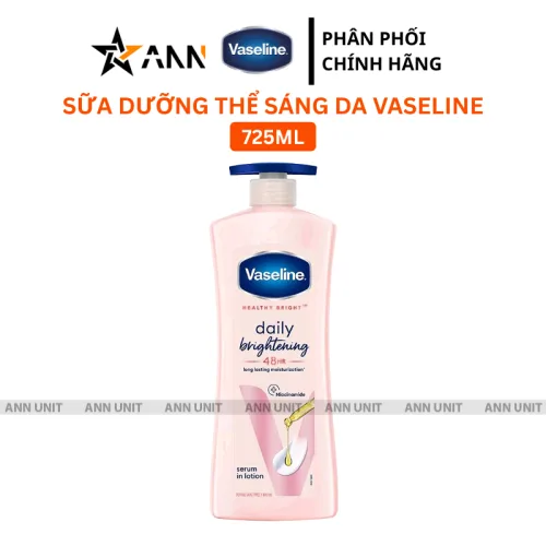 Đánh giá sữa Dưỡng Thể Vaseline Intensive Care Daily Brightening 725ml