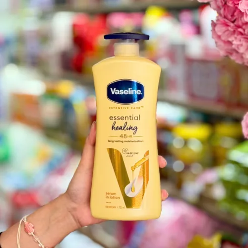 Đánh giá sữa Dưỡng Thể Vaseline Intensive Care Essential Healing Màu Vàng 725ml Phiên Bản Mới - Hàng Xách Tay