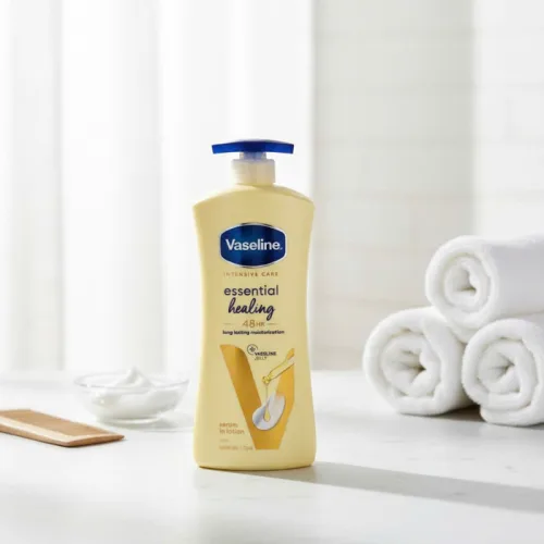 Đánh giá sữa Dưỡng Thể Vaseline Intensive Care Essential Healing Màu Vàng 725ml Phiên Bản Mới - Hàng Xách Tay
