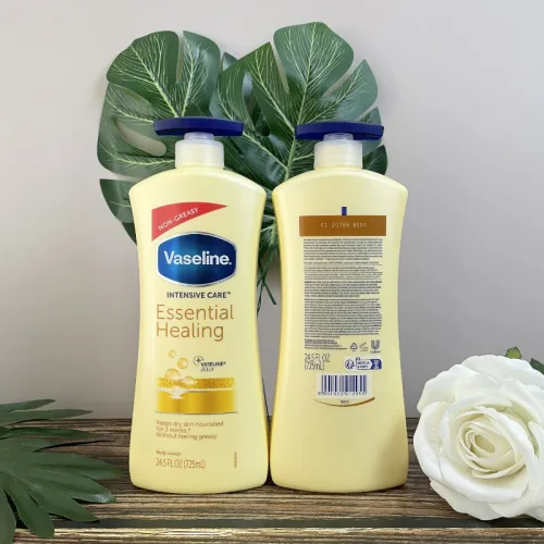 Vaseline Intensive Care Essential Healing, sữa dưỡng thể vàng 725ml