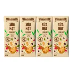 1 Lốc 4 Hộp Sữa Hạt VINAMILK 9 Loại Hạt Ít Đường 180ml/Hộp