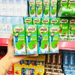 Sữa Lúa Mạch Ít Đường Nestle Milo Lốc 4 Hộp Lớn (180ml/Hộp)