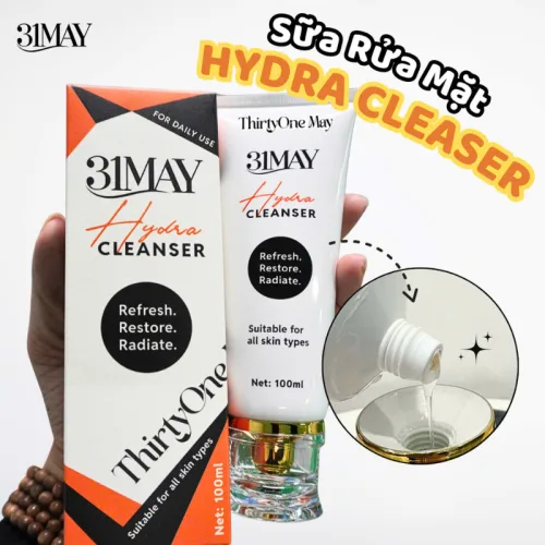 Sữa Rửa Mặt 31may Hydra Cleanser 100ml - Sữa Rửa Mặt Thirty One May