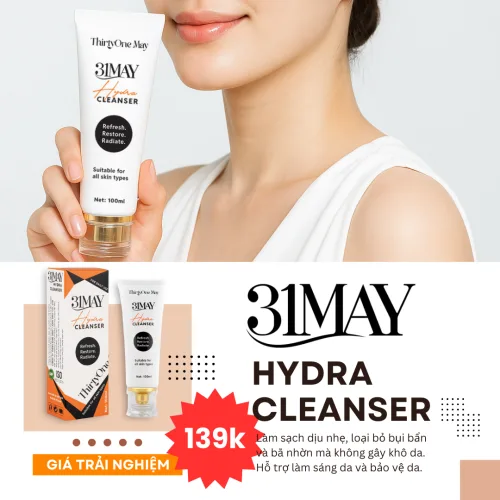 Sữa Rửa Mặt 31may Hydra Cleanser 100ml - Sữa Rửa Mặt Thirty One May