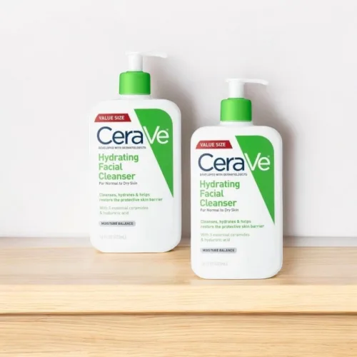 Sữa rửa mặt CeraVe Hydrating Cleanser xanh lá, chai lớn 473 ml