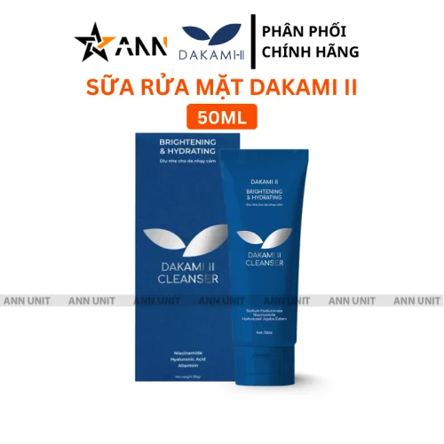 Sữa rửa mặt Dakami II Cleanser dung tích 50ml